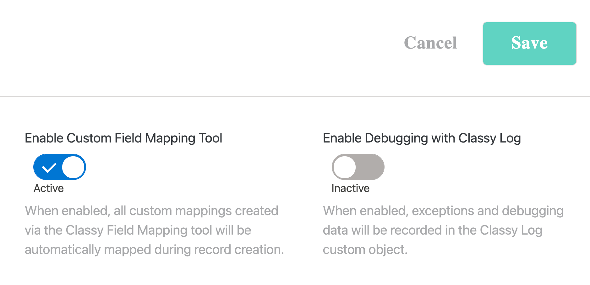 Custom Field Mapping In Classy For Salesforce   C4SF Enable Custom Field Mapping 